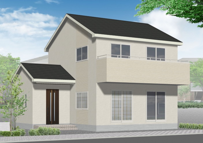 関辺2号棟 完成パース