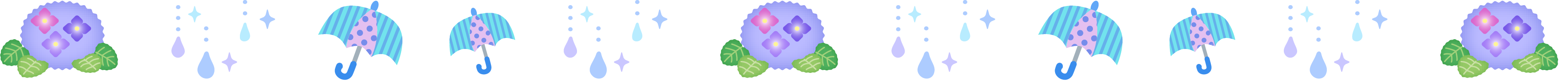 無料ライン 紫陽花 (2)