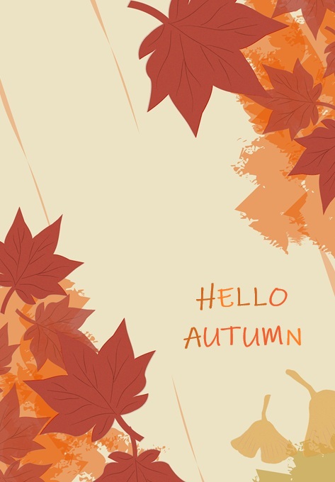秋-グリーティング
