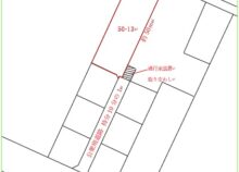 小田倉字大平50-13区画図