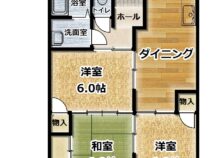 コーポエノキ3号室間取